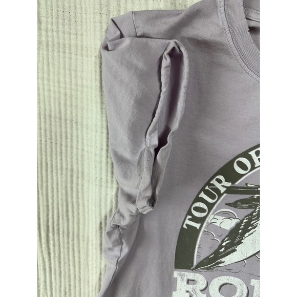 Recycled Karma Rolling Stones US Tour 1975 Vintage Graphic Band Tee distressed M - Picture 6 of 10